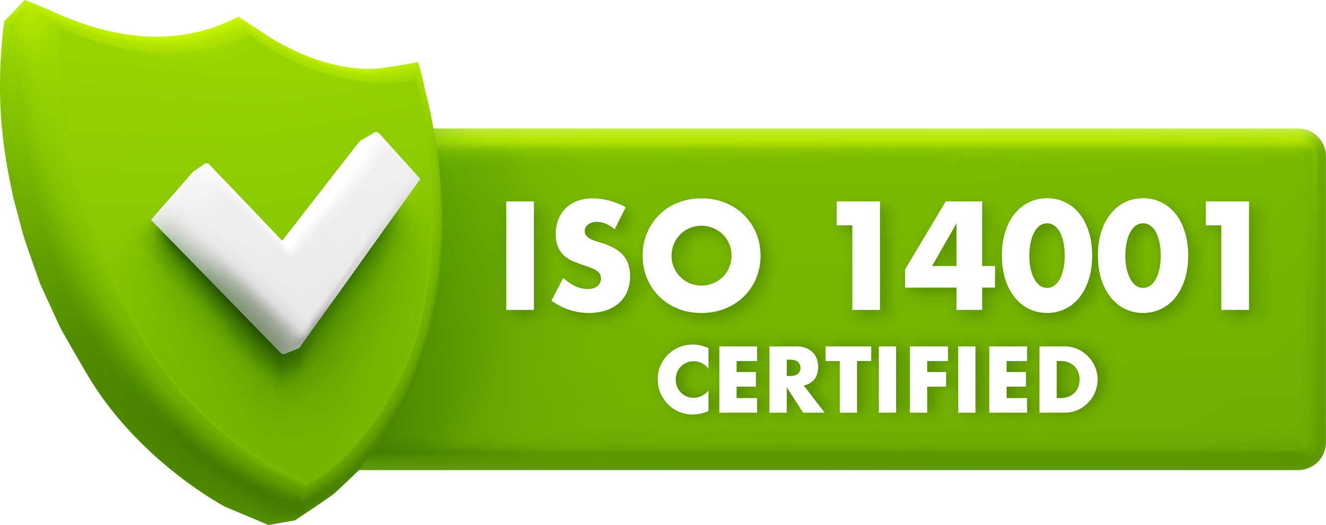 ISO 14001 Certified Environmental Management Shields - Eco-Friendly Standard Assurance